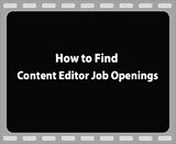 Search your Content Editor Job Openings Content Editor Jobs with EditingCrossingcom in California New York Texas Illinois Florida Brooklyn Chicago Minneapolis Houston