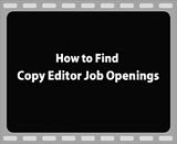 Search your Copy Editor Job Openings Copy Editor Jobs with EditingCrossingcom in California New York Texas Illinois Florida Brooklyn Chicago Minneapolis Houston